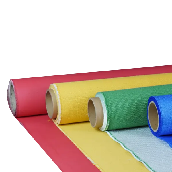 耐火・耐熱・溶接毛布用アクリルコーティング（含浸）ガラス繊維織物