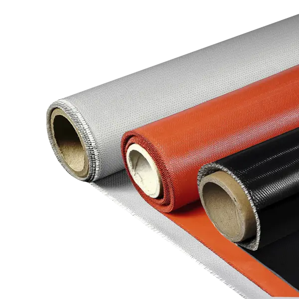 熱い販売 560gsm シリコーン上塗を施してあるガラス繊維の生地