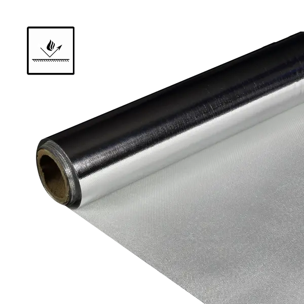 0.2mm 220gsm のアルミ ホイルによって薄板にされるガラス繊維の生地