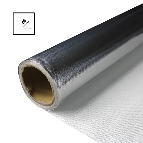 0.2mm 220gsm のアルミ ホイルによって薄板にされるガラス繊維の生地