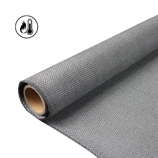 1100 gsm 1,4 mm met calciumsilicaat gecoate vezelstof