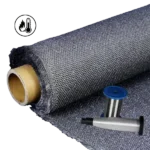 1250gsm 1.3mm High Temperature Finished Fiberglass Fabric with S.S. Wire Reinforced