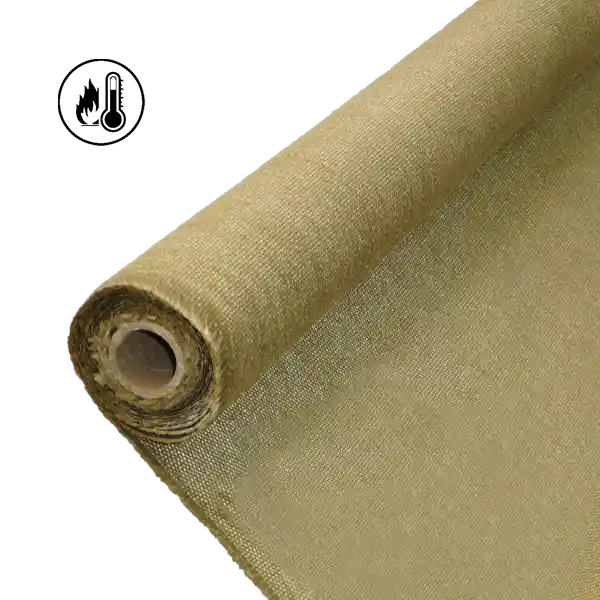 1350gsm 1.5mm のバーミキュライトの上塗を施してあるガラス繊維の生地