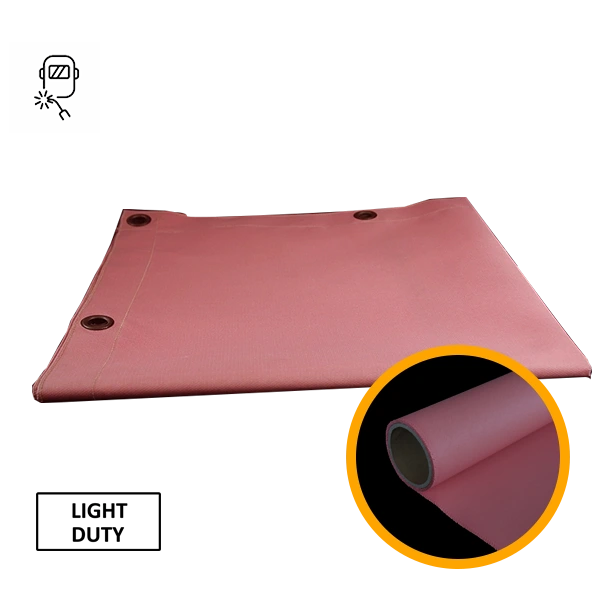 16oz Zalm Acryl Gecoat Glasvezel Lasdeken Roll