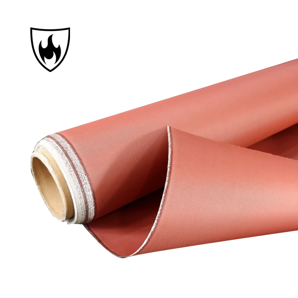 220gsm PU επικαλυμμένο ύφασμα fiberglass για θερμομονωτικό κάλυμμα κόκκινο