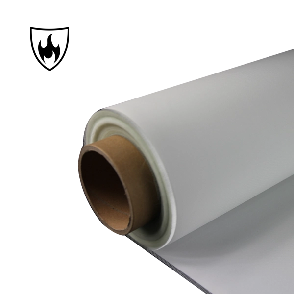 220gsm PU επικαλυμμένο ύφασμα fiberglass για θερμομονωτικό κάλυμμα λευκό