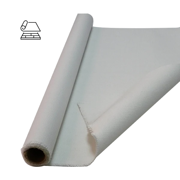 220gsm witte acryl gecoate glasvezel stof voor brandwerende bekleding