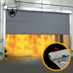690gsm PU coated fiberglass S.S.fabric for fire curtain 02