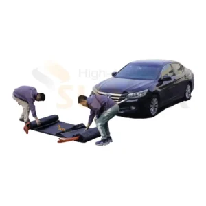 自動車用防火ブランケットの使い方、ステップ・ワン