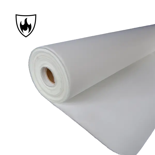 460gsm weißes Pu-Glasfasergewebe für Rauchvorhang