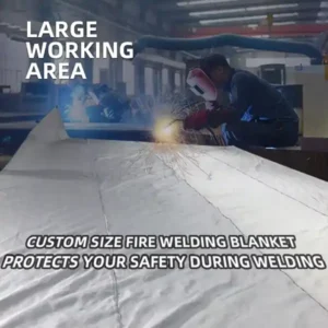 6x9 mtr glasvezel lasblusdeken voor grote oppervlakken