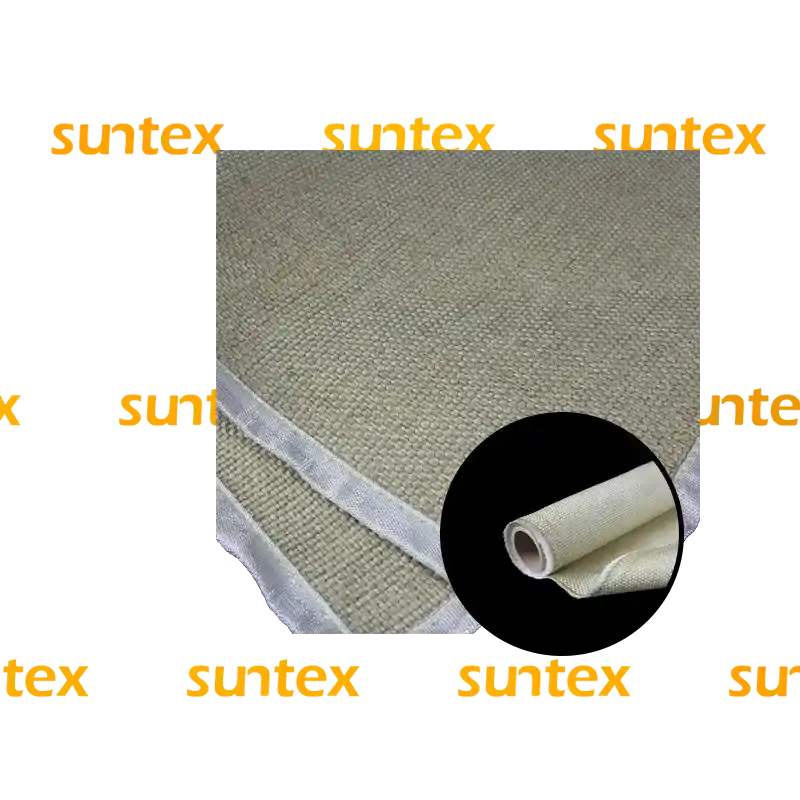 SUNTEX-5008 질석 코팅 유리섬유 용접 블랭킷 (중형 작업용)